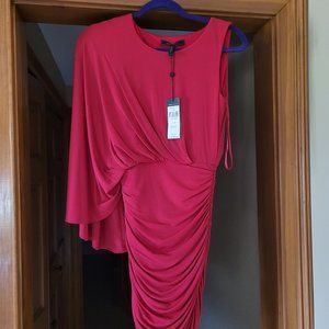 BCBG Max Azria Venus Cocktail Dress Red XS